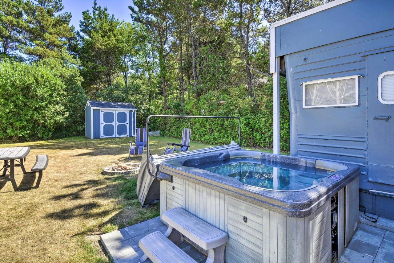 Coastal Pnw Gem With Hot Tub - Walk To Beach! Grayland Екстер'єр фото